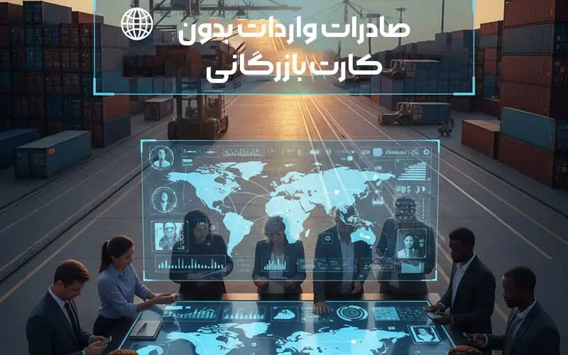 صادرات و واردات با کارت بازرگانی دیگران