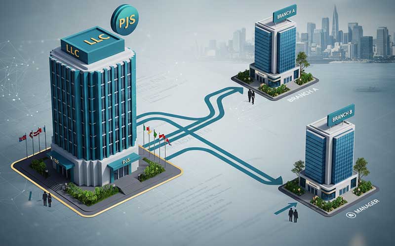 راهنما ثبت شعبه شرکت