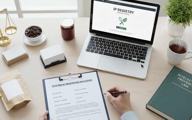مراحل ثبت برند مواد غذایی