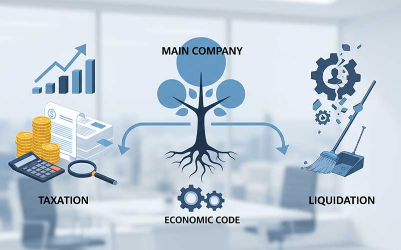 راهنما تاسیس شعبه شرکت