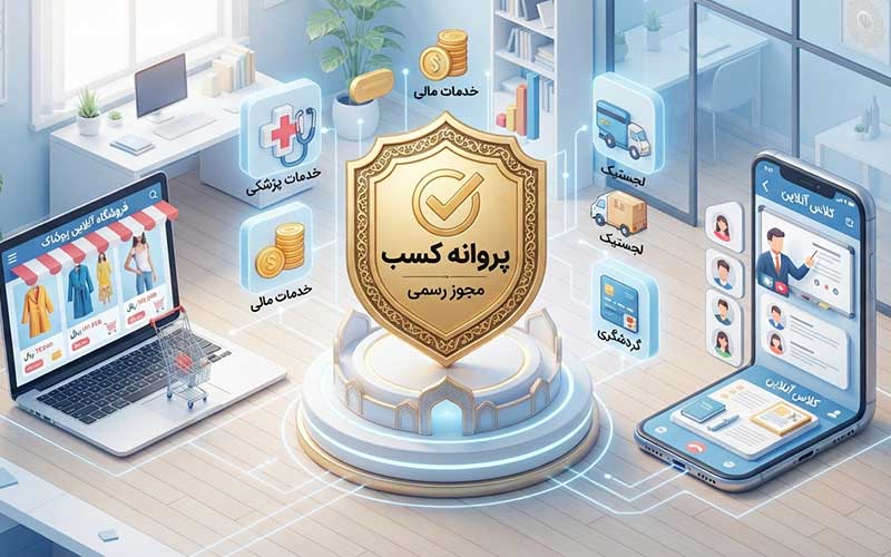 نحوه دریافت پروانه کسب