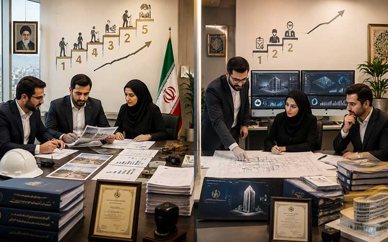 ارتقا پایه رتبه بندی شرکت